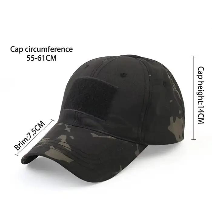Casquette baseball camouflage pour pêche et sports outdoor - Modèle ajustable homme