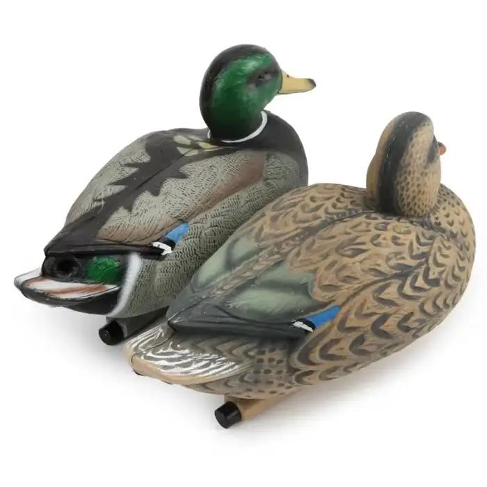 Leurres canards flottants 3D avec quille 1/6 pièces pour chasse pêche accessoires extérieurs