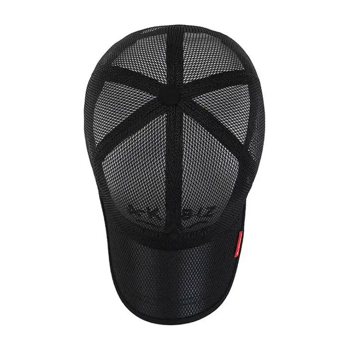Casquette mesh protection UV pêche été - Chapeau camping randonnée respirant unisexe