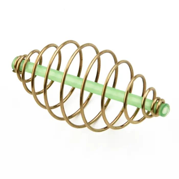 10 pièces feeders cages à ressort pour pêche à la carpe 2 à 5.5 cm, pour amorçage méthode en eau douce et mer