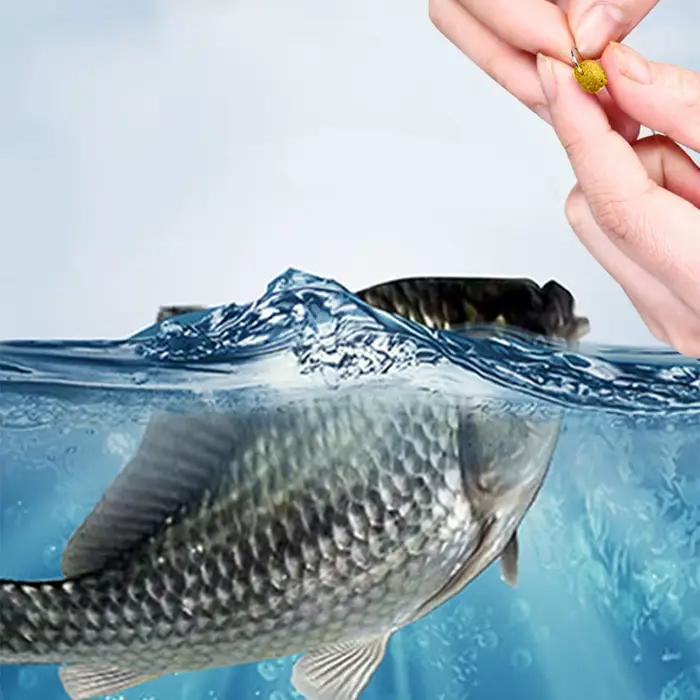 Appât granulé universel pour perche et silure - Pellets Hook Up avec odeur de ver rouge et poisson