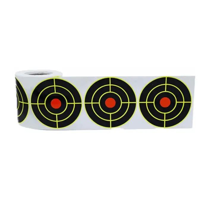Autocollants cible de tir 200 pièces réactifs - Accessoire pêche et chasse entraînement pratique