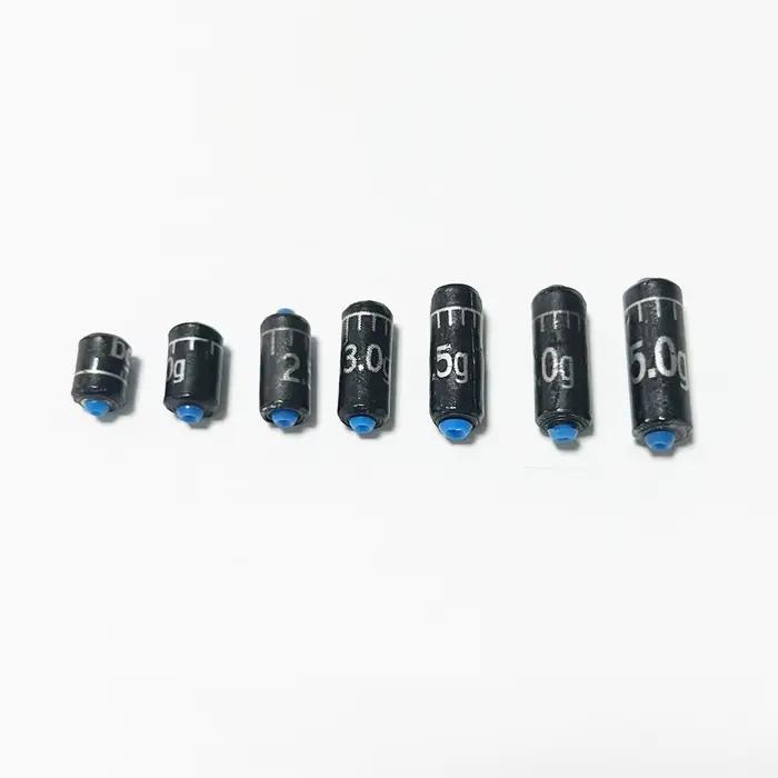 Plombs de pêche rapide 1.5g-4g rouleaux ruban plombé compétition grade renforcé pour ligne précise