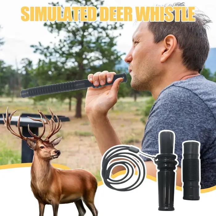 Appel de biche complet pour chasse - leurre vocal réaliste avec dragonne pour terrain ouvert