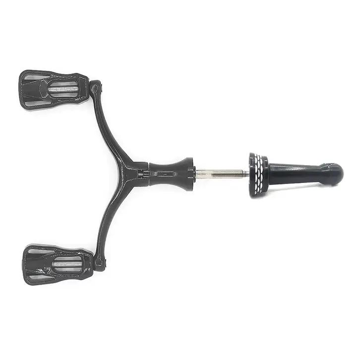 Moulinet spinning pliable DIY - Manche double prise, roue creuse, modification équipement pêche