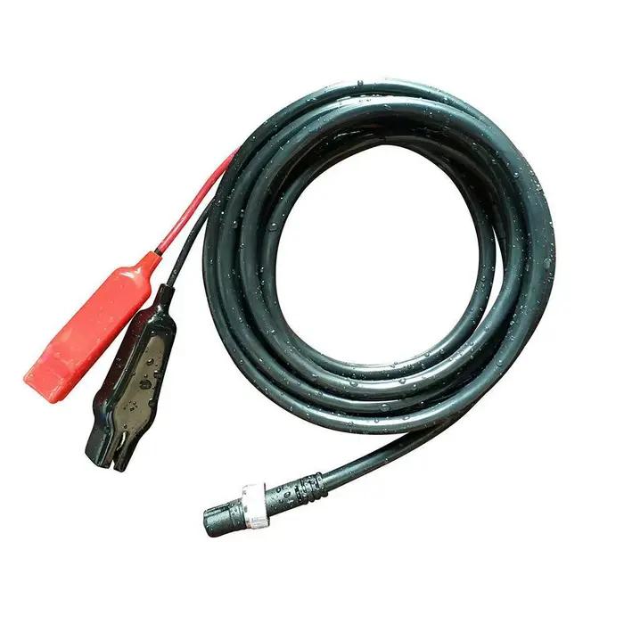 Câble d'alimentation 3 mètres double connecteur pour moulinet électrique Daiwa et Shimano