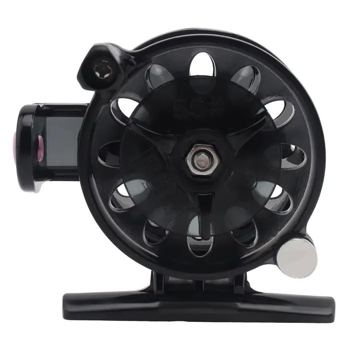 Moulinet mini portable pêche carpe hiver glace compact léger équipement extérieur