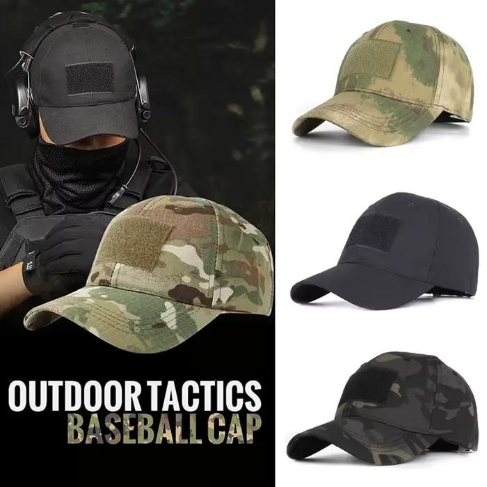 Casquette baseball camouflage ajustable pour pêche outdoor - Modèle sportif cool