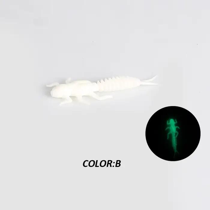 Leurre souple larve 6cm/5cm Reach Soft 2023 - appât silicone pour pêche en eau douce et carnassiers