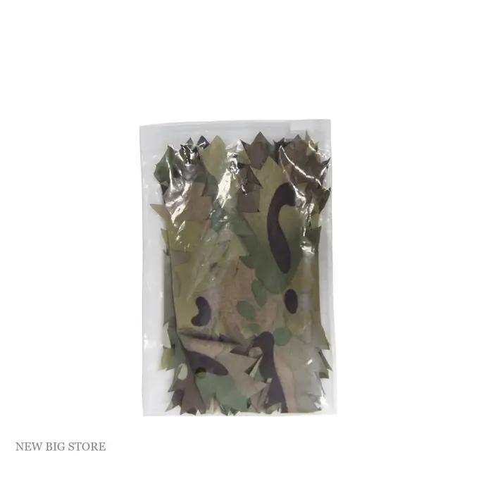 Feuilles découpées laser 3D pour camouflage chasse affûts enveloppes fusil ghillie suits DIY