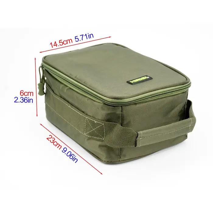 Sac pêche imperméable Hirisi portable avec 3 séparateurs réglables pour équipement et accessoires