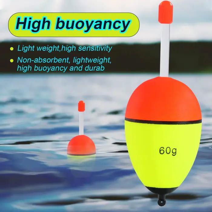 5 flotteurs nuit pêche longue distance double ruban haute visibilité EVA gros ventre Sougayilang