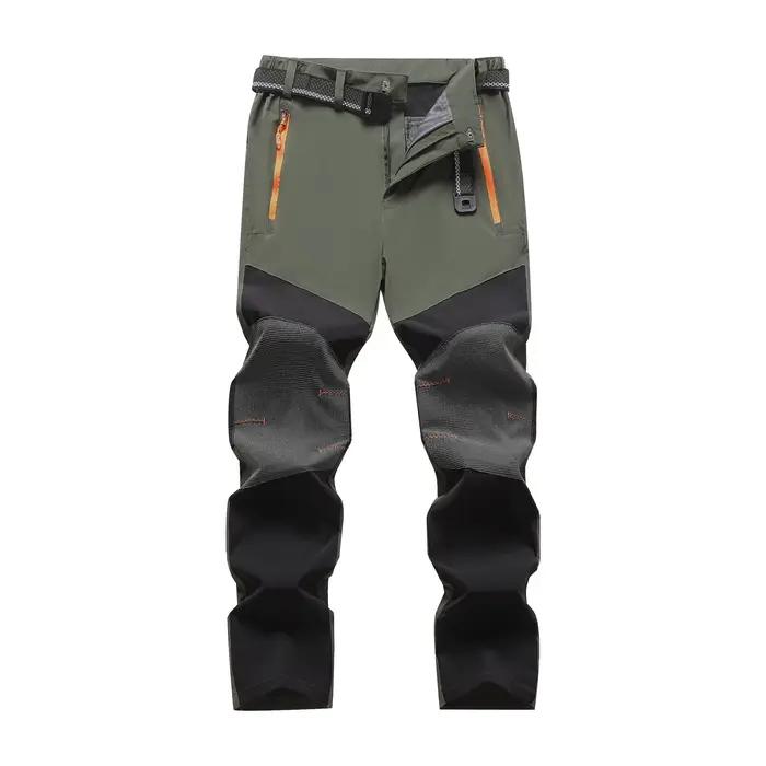 Pantalon alpinisme homme pêche été - Élastique 4 côtés séchage rapide léger respirant outdoor