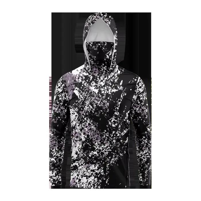 Chemise de pêche homme manches longues UV protection t-shirt technique vêtement pêcheur durable