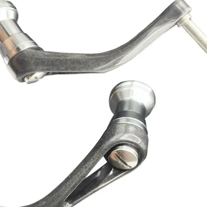 Manivelle de rechange pour moulinet sans poignée légère carbone compatible Shimano et Daiwa