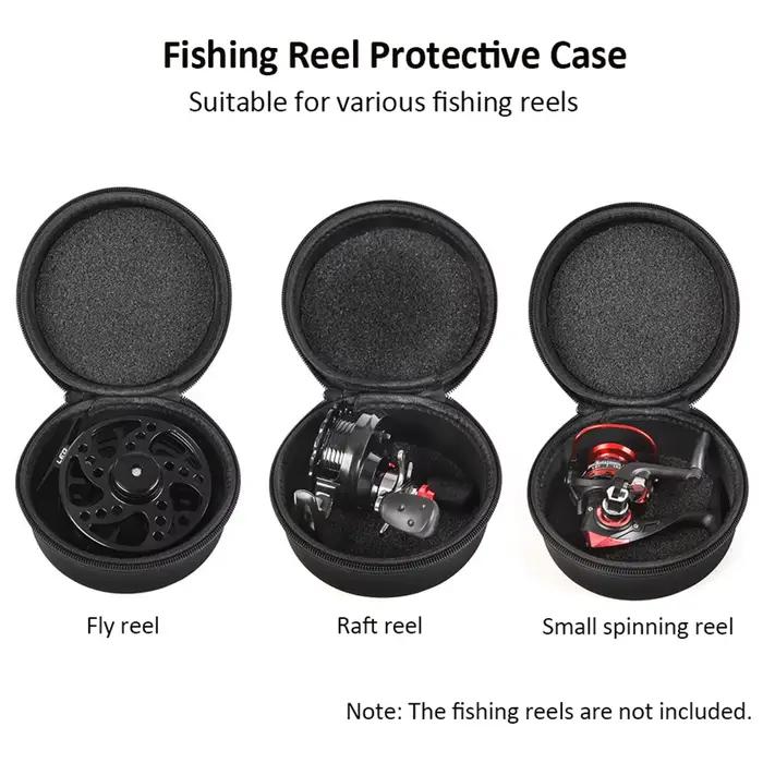 Étui de protection EVA pour moulinets de pêche - housse pour moulinets spinning, raft et fly