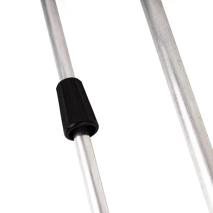 2 supports canne à pêche réglables aluminium 47/77cm - Support réglable pour canne pêche - Accessoire pêche polyvalent