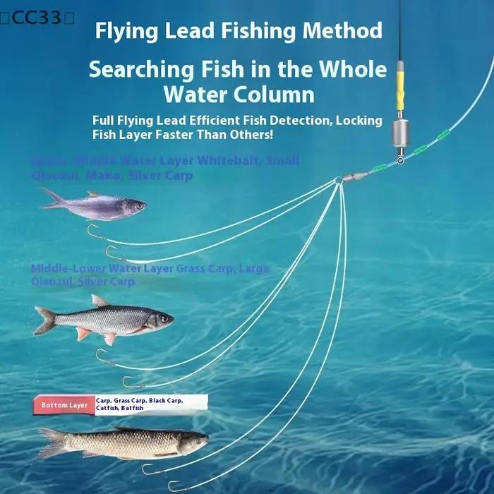 Plomb de pêche goutte d'eau avec échelle cylindrique - Poids compact ajustable proportionnel
