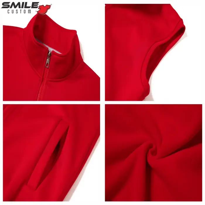 Veste polaire chaude personnalisable impression ou broderie logo - Sans manches homme et femme qualité