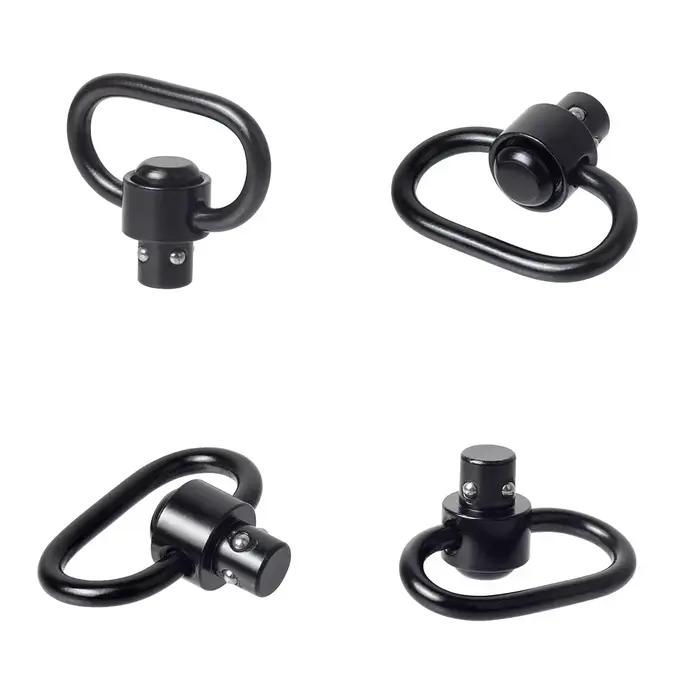 Mousqueton rapide rotatif 360° pour sangle - Accessoire pêche et chasse fixation facile 1.25"