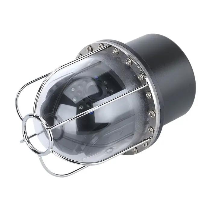 Caméra vidéo sous-marine 9 pouces rotative 360° IP68 avec 20 LEDs pour pêche profonde 100M