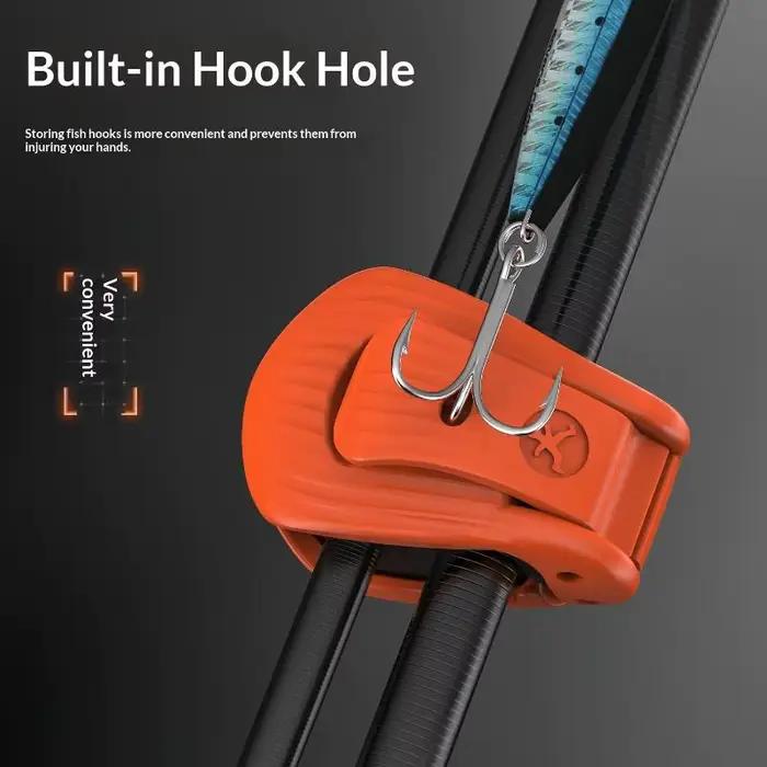 Fixations compactes pour cannes à pêche 2/4 pièces - Support durable et portable pour aventures de pêche