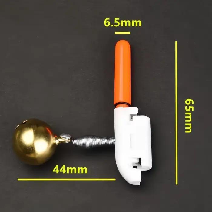Bâton lumineux électronique rechargeable USB avec cloche et flotteur lumineux - Alarme de touches