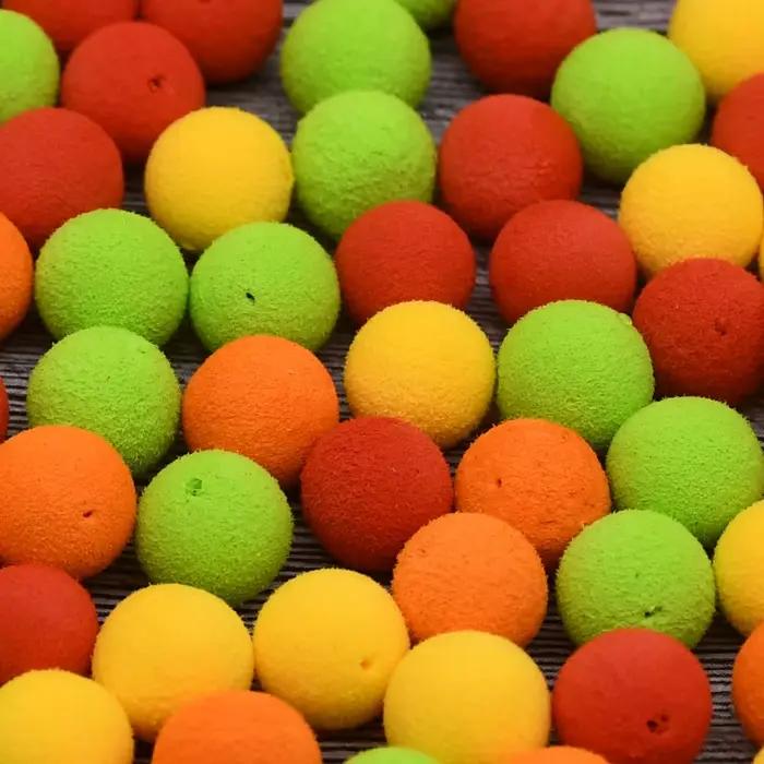 Perles flottantes pop-up MNFT pour carpe - 5 formes différentes - appâts colorés flottants