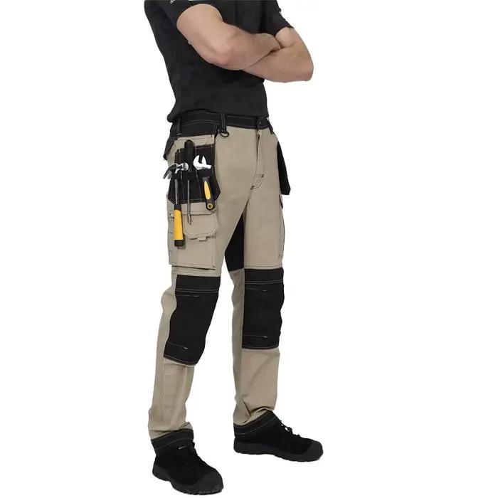Pantalon cargo léger homme pêche - Respirant genouillères tactique pour randonnée et travail extérieur