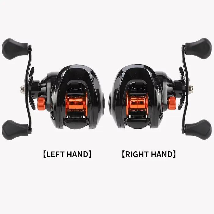 Moulinet Baitcasting 6.3:1 8KG drag pour pêche du bar en mer avec accessoires de pêche complets