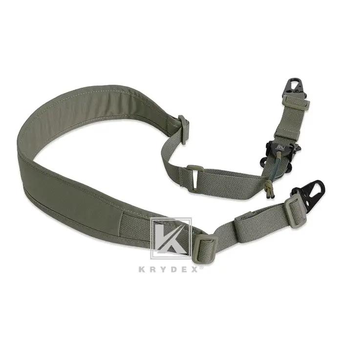 Bretelle fusil modulable pêche chasse - Sling tactique rembourré 2 points 1 point réglable