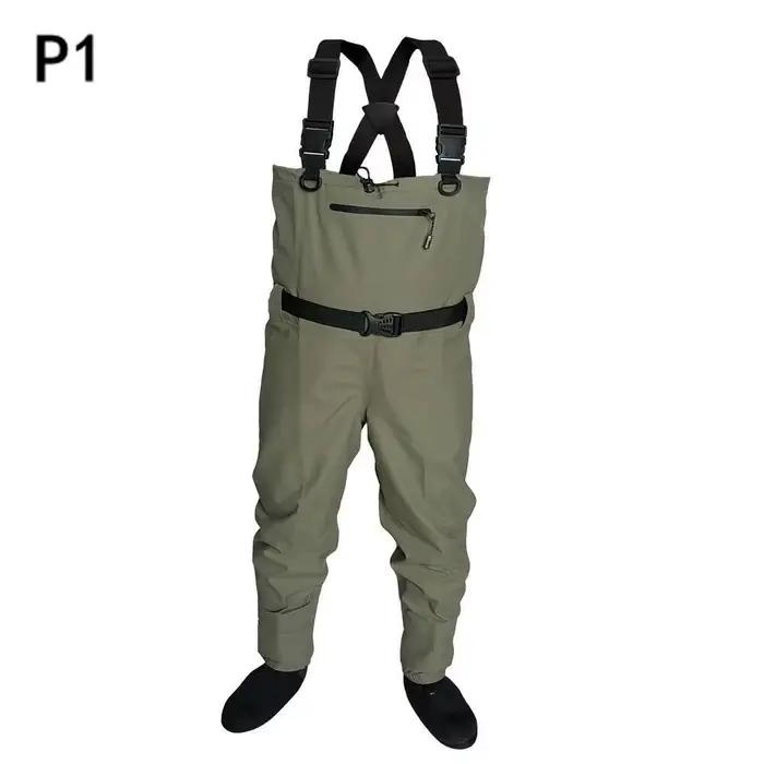 Waders néoprène pêche à la mouche enfants adultes - Bottes rapide séchage imperméables respirantes chasse rafting