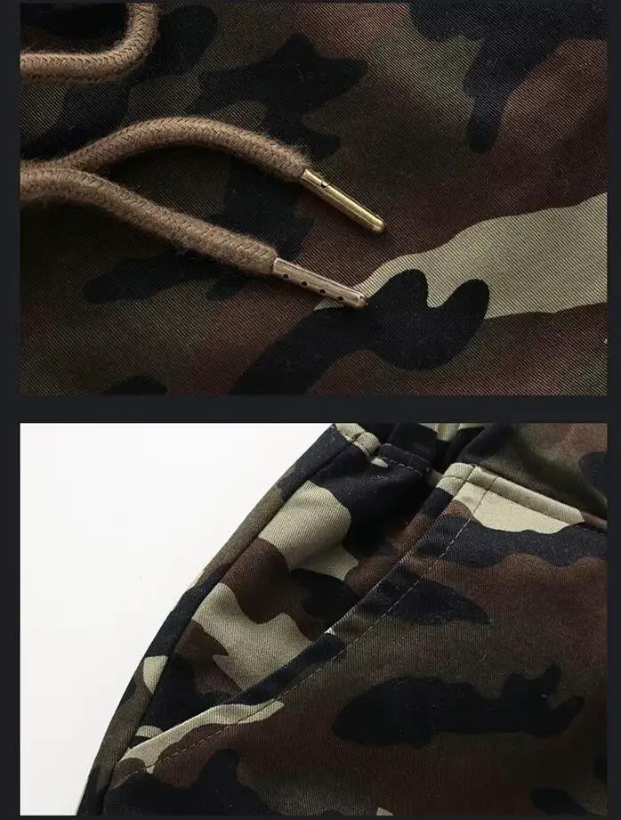 Pantalon camouflage militaire homme coton confortable pour pêche discrète en nature