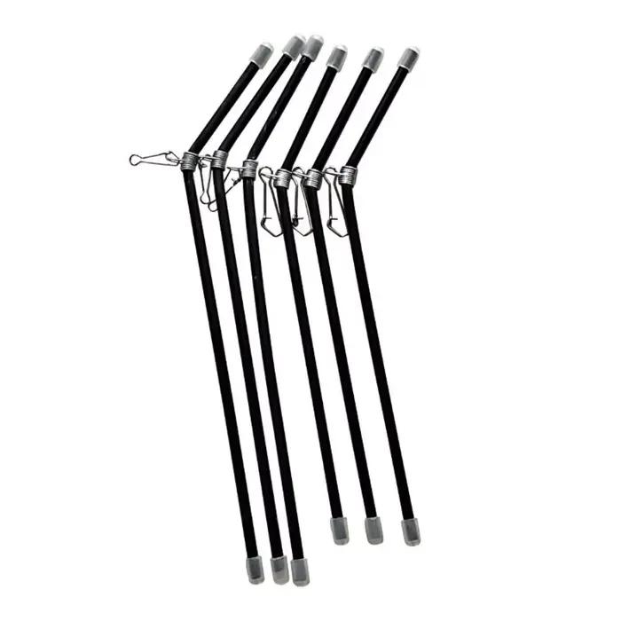 5 connecteurs anti-embrouille pour feeder pêche 20cm et 22cm noir - Outils balance feeder