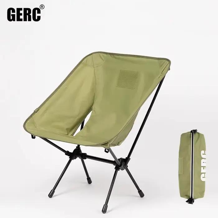 Chaise pliante tactique GERC ultra légère vélo - Siège pêche camping portable rangement compact