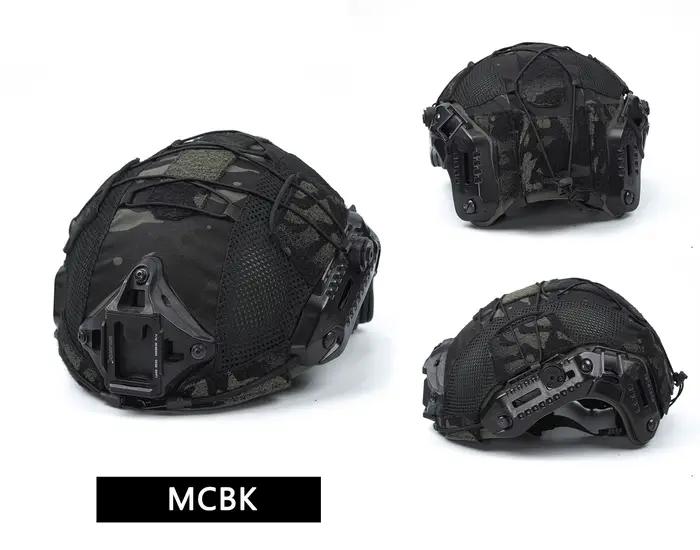 Housse filet Mtek pour casque - Protection aérée contre insectes pour pêche en étang et marais