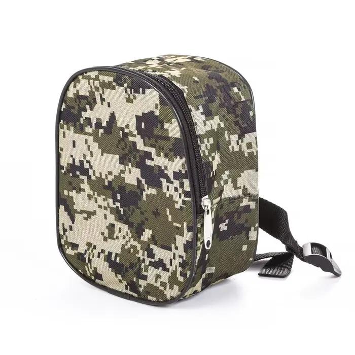 Pochette camouflage pour moulinets de pêche - Étui souple en toile Oxford pour leurres et accessoires