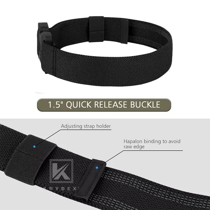 Sangle cuisse tactique KRYDEX avec boucle rapide pour holster de pêche et équipement