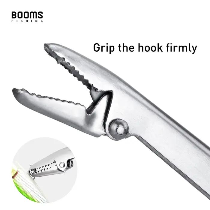Pince dégorgeoir Booms R01 acier inoxydable - clip pince à poisson extracteur hameçon outil pêche