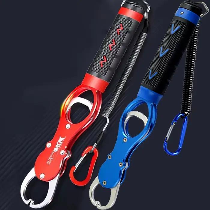Pince de saisie poissons en alliage aluminium avec balance intégrée - accessoire pêche
