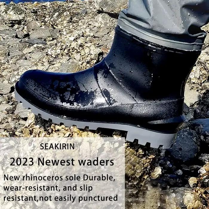 Waders étanches bottes intégrées pour pêche et chasse au canard unisexes occasions spéciales activités de plein air en amont
