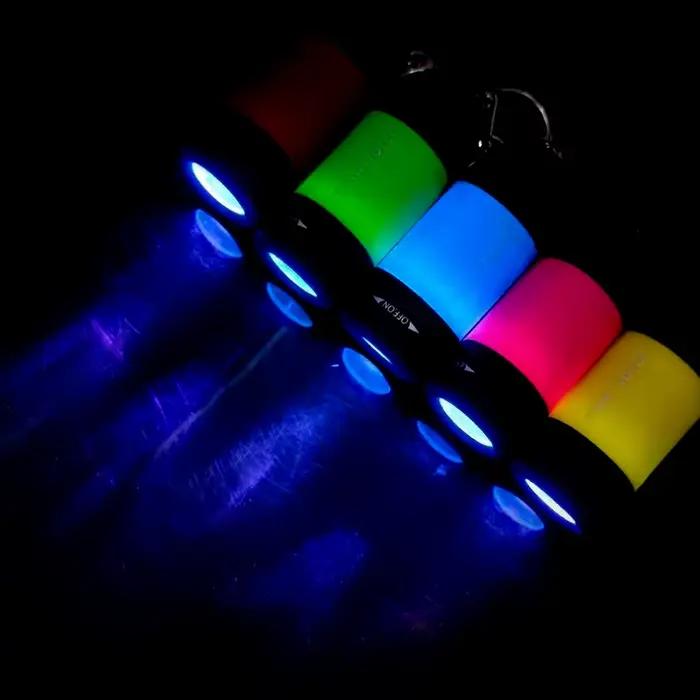 Lampe torche UV LED rechargeable USB étanche pour pêche au calmar et jigging métal
