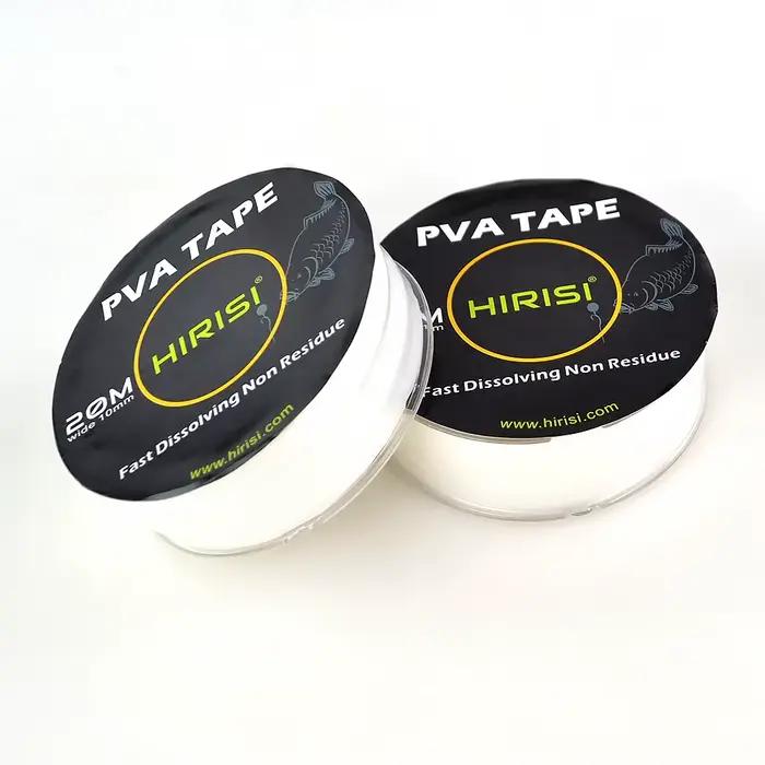Ruban PVA 10mm x 20m soluble pour pêche à la carpe avec film hydro-soluble