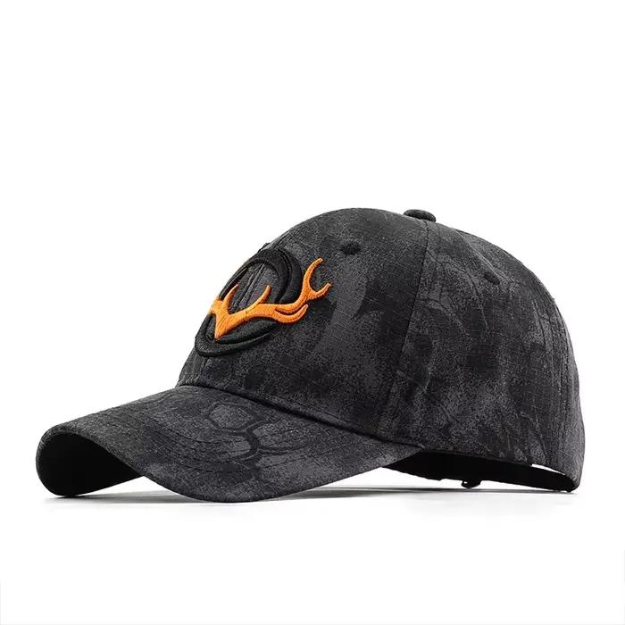 Casquette pêche camouflage cerf réglable - Chapeau unisexe pêche chasse activités outdoor