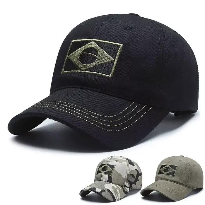 Casquette camouflage pêche brésilienne - Protection solaire homme jeune pêche sportive outdoor