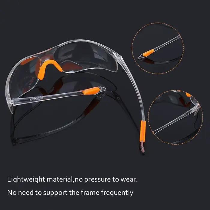 Lunettes de sécurité transparentes pêche professionnelle protection impacts rayures travail