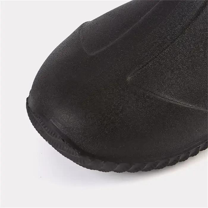 Bottes de pêche imperméables marron - Chaussures wading semelle caoutchouc pour pêche récifale et rocheuse