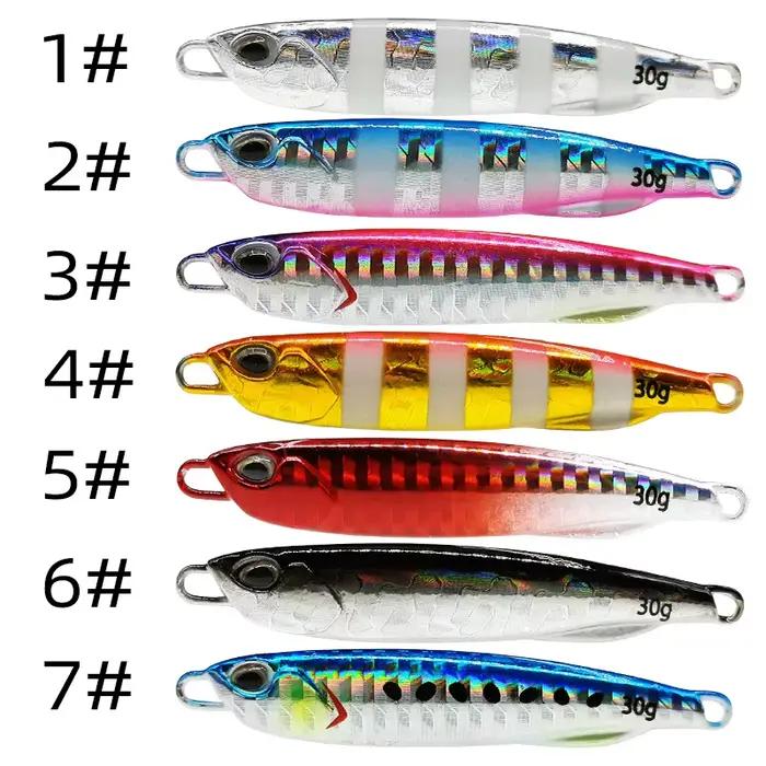 Cuiller japonaise Metal Cast 10-50g - Leurre métallique pour jigging et casting bord de mer