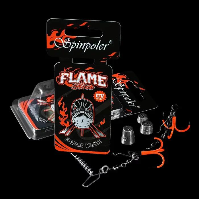 Rig stinger UV actif Spinpoler multi-profondeur avec swivel roulant et plomb pour leurres souples nageurs