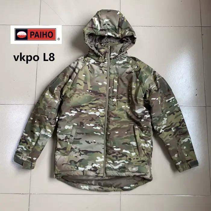 Veste camouflage coton VKBO capuche chaude résistante froid pour pêche automne hiver